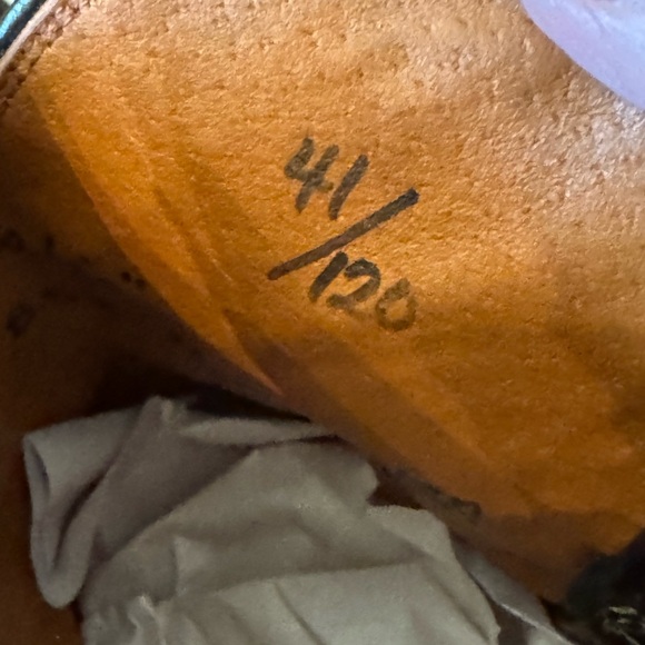 Lucchese Black and Brown Western Boots - Picture 7 of 13